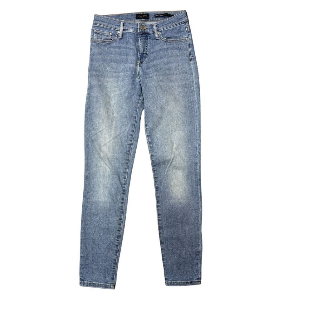 Banana Republic Mid Rise Skinny Jeans Size 26 Light Wash Denim